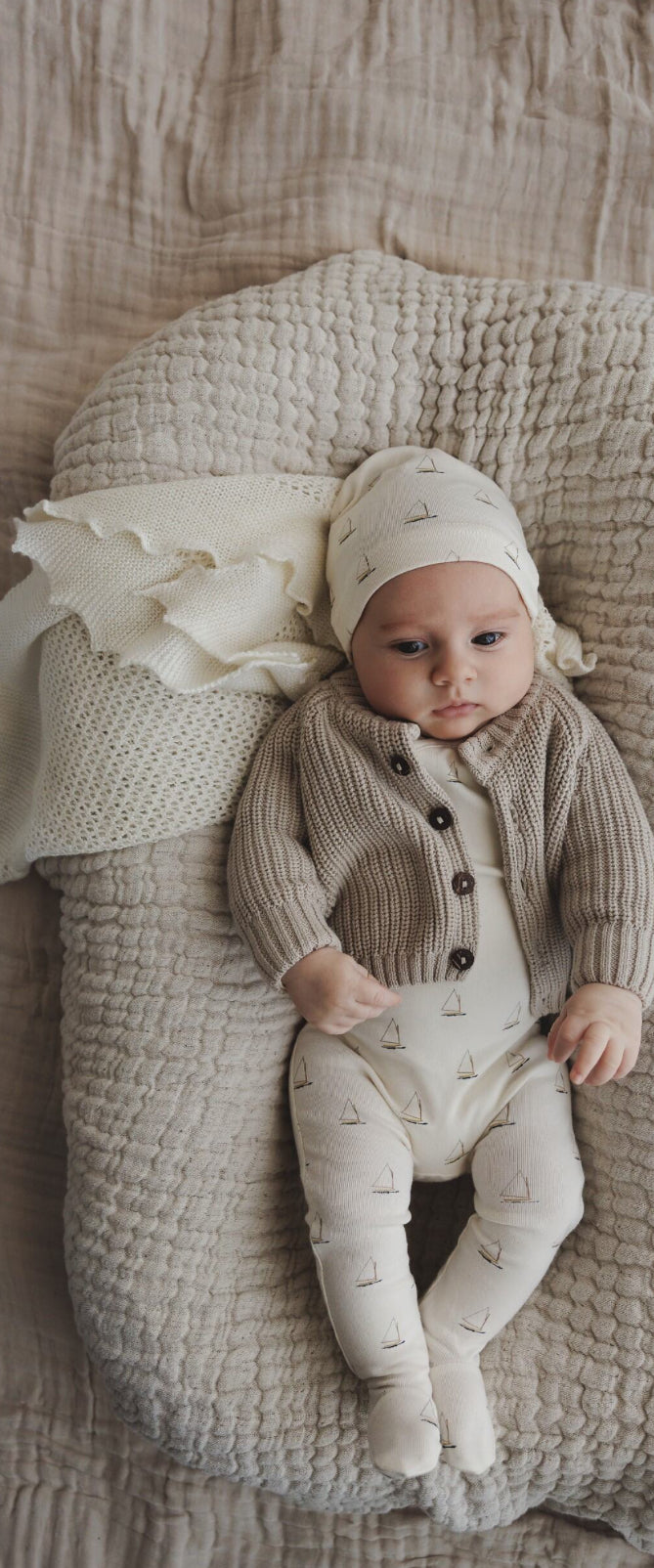 2025 Lilette -chunky sweater with hat set