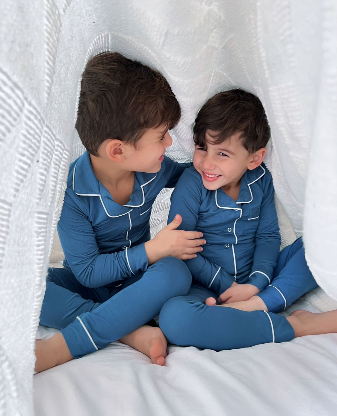 HUSH kids BAMBOO sleepwear grandpa pjs 6 colors avail