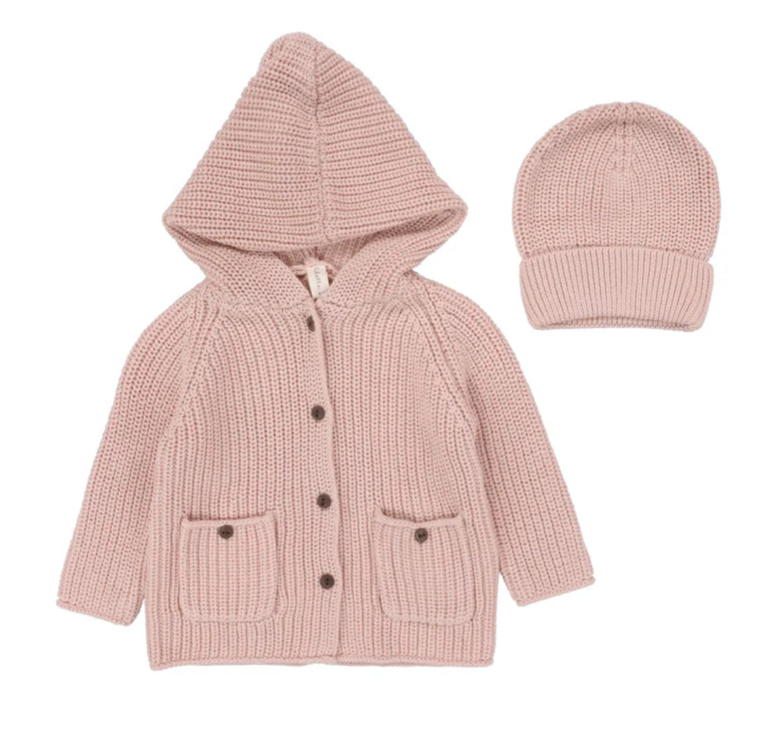 2025 Lilette knit sweater set with hat