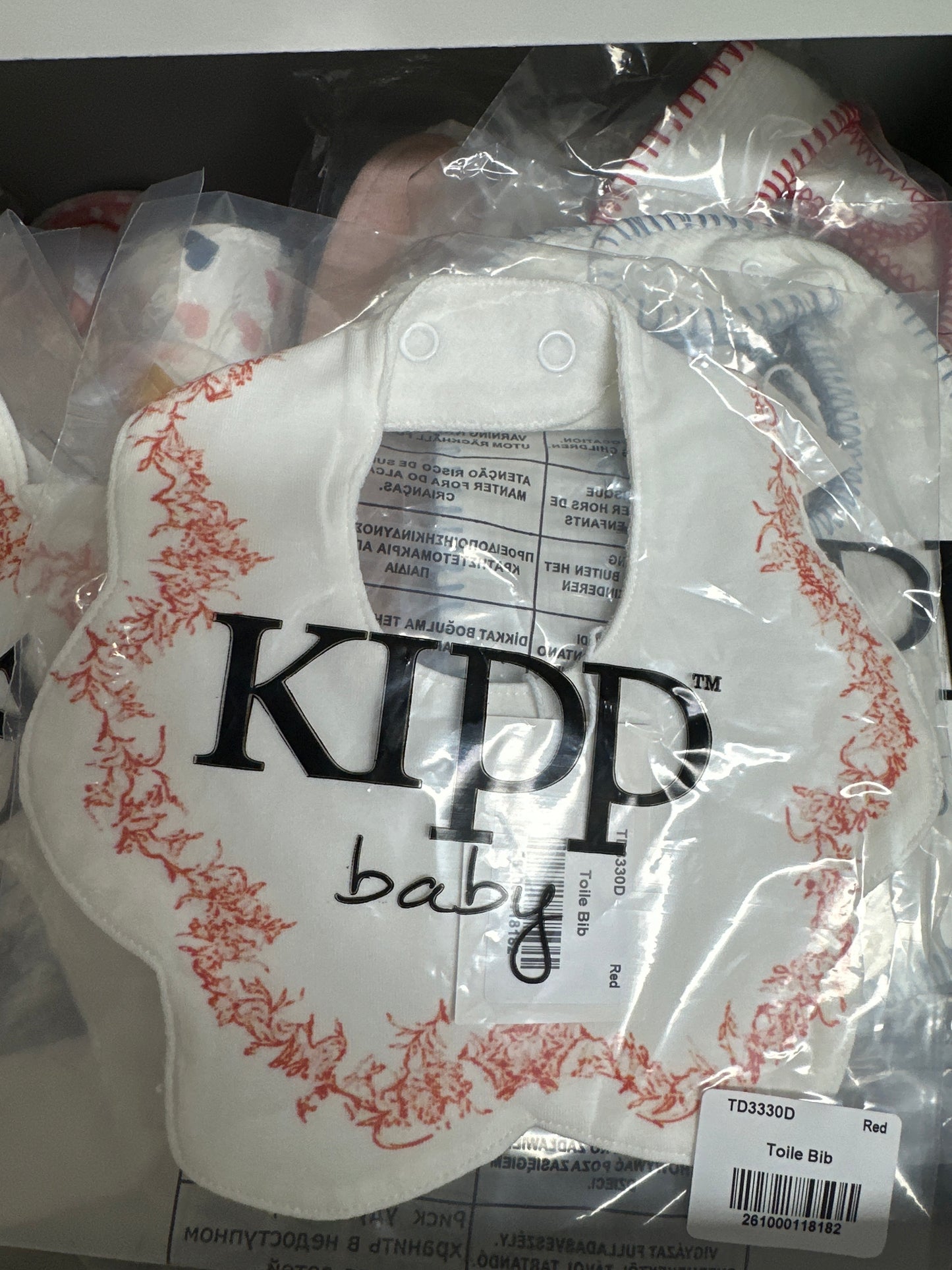 Kipp baby bibs 5 colors building blocks