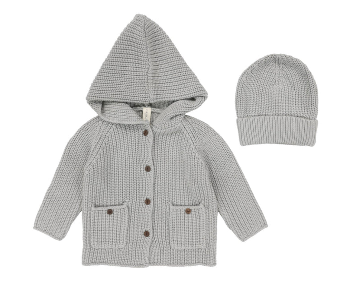 2025 Lilette knit sweater set with hat