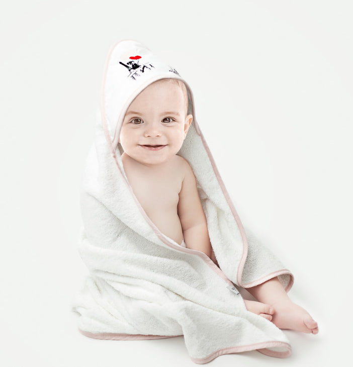 Baby newborn TOWEL girls or boys towel 🤍 BEST bamboo cotton