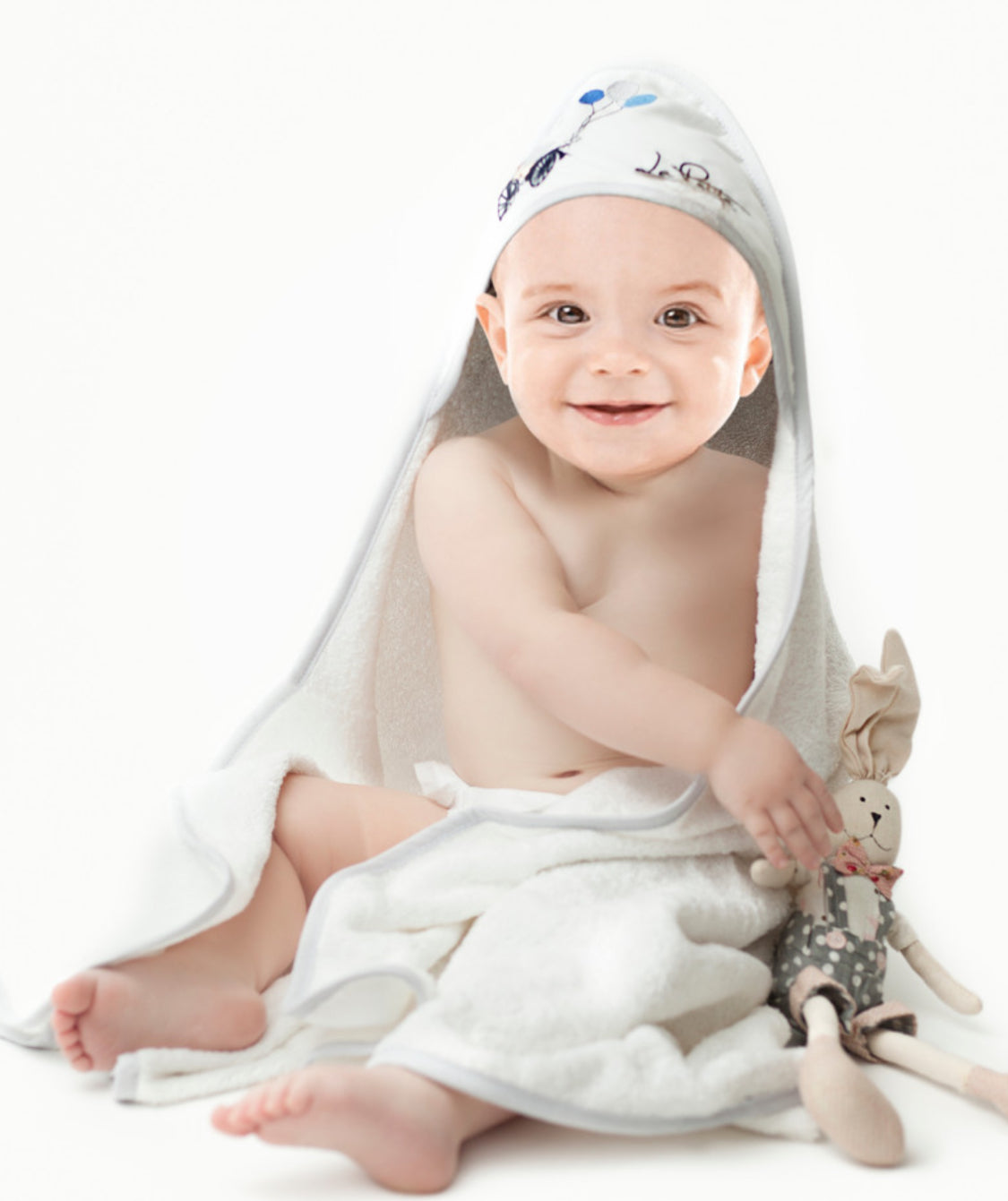 Baby newborn TOWEL girls or boys towel 🤍 BEST bamboo cotton