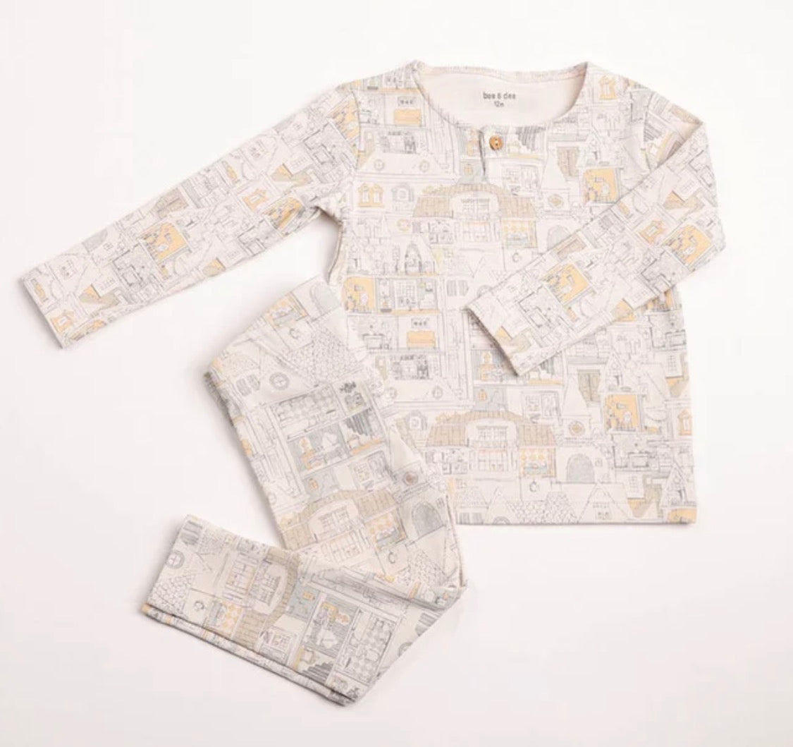 Dollhouse Print Loungewear boy/ girl