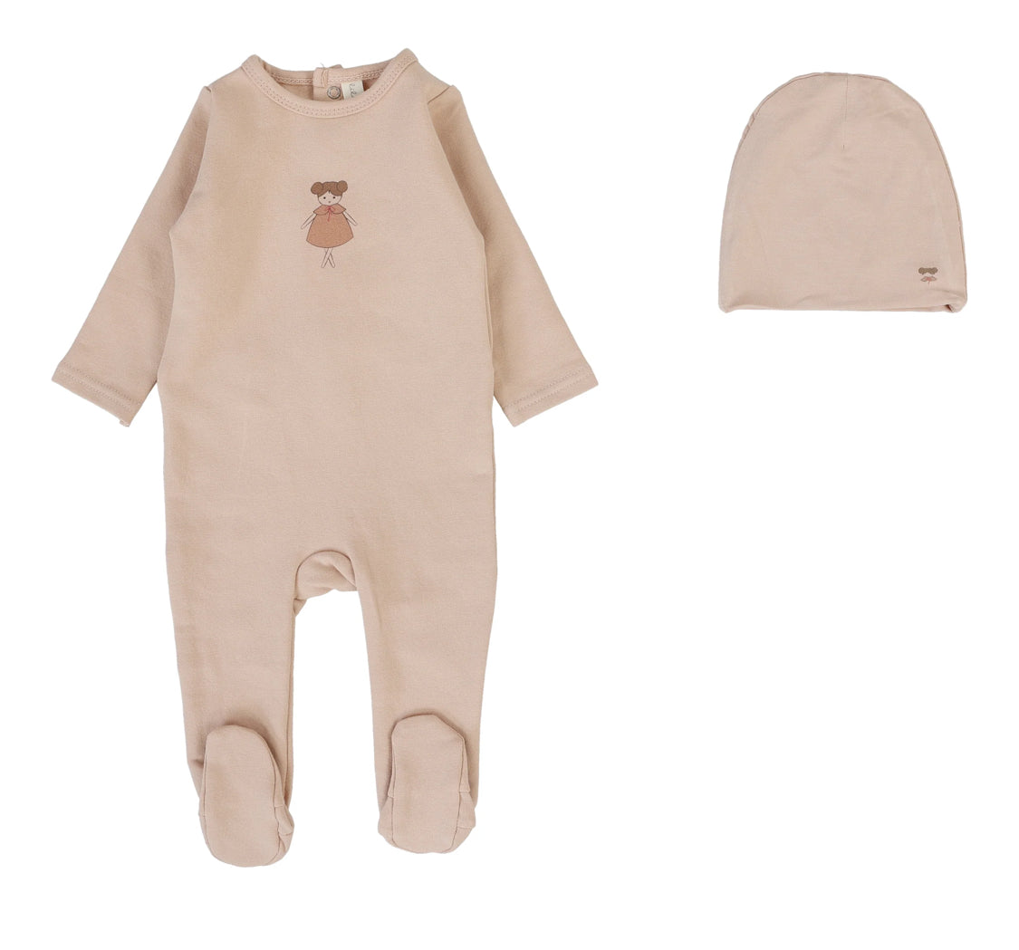 2025 new Lilette cotton doll/car footie set