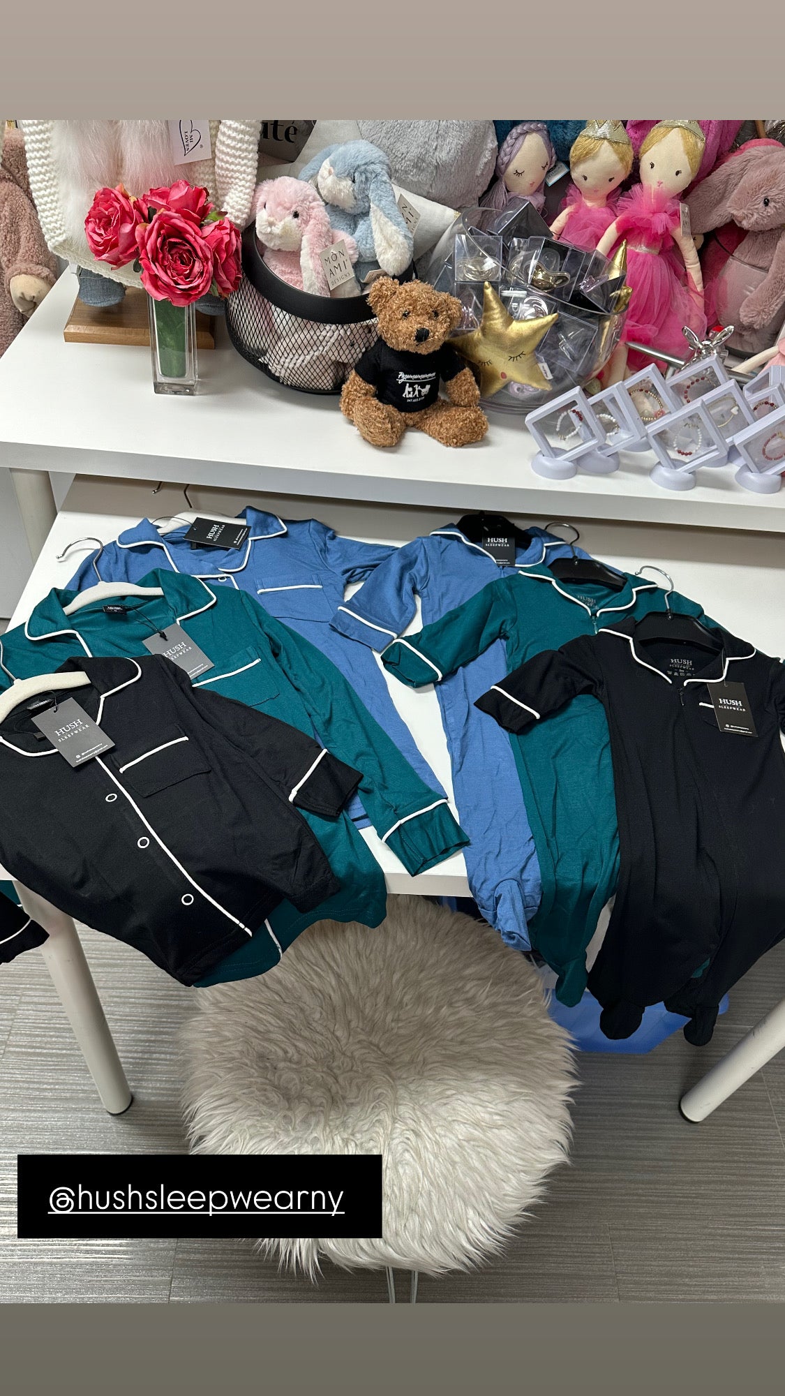 Hush baby sleepwear baby zipper BAMBOO footie 6 colors