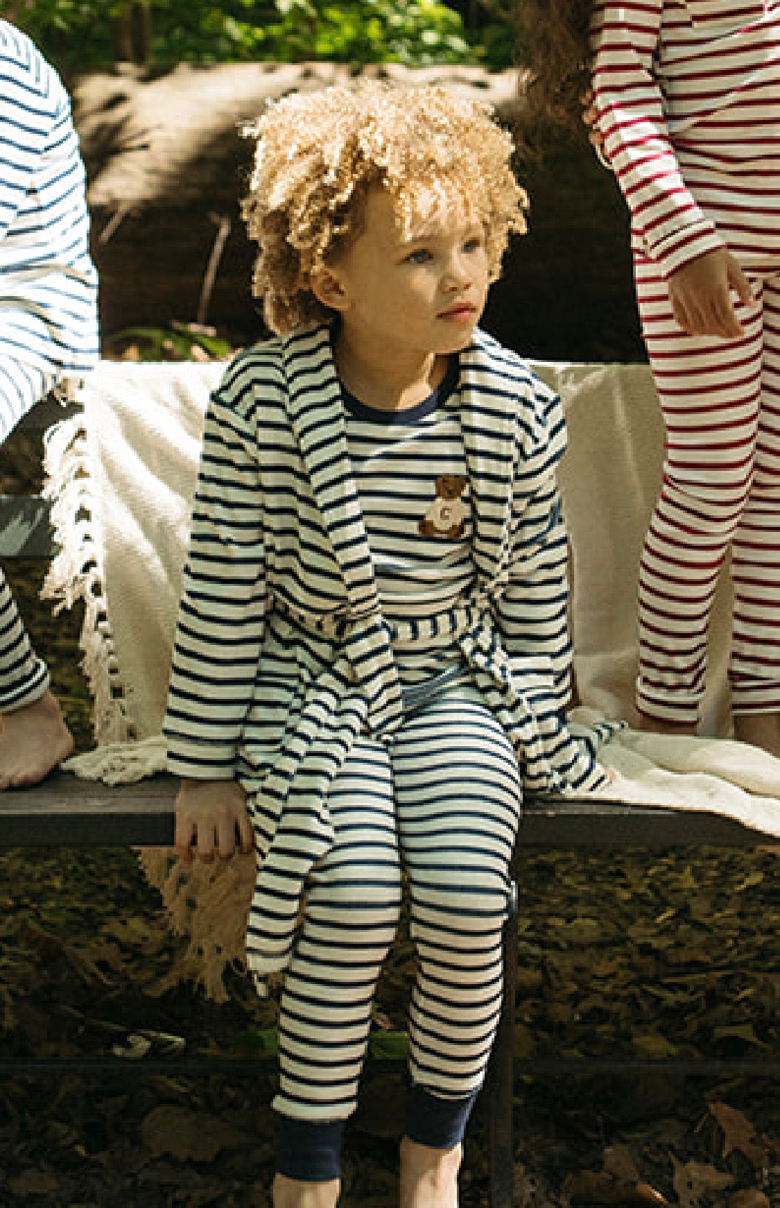 2026 FALL NEW CREW wrap ROBE teddy bear velour style PJS 4-20 yrs