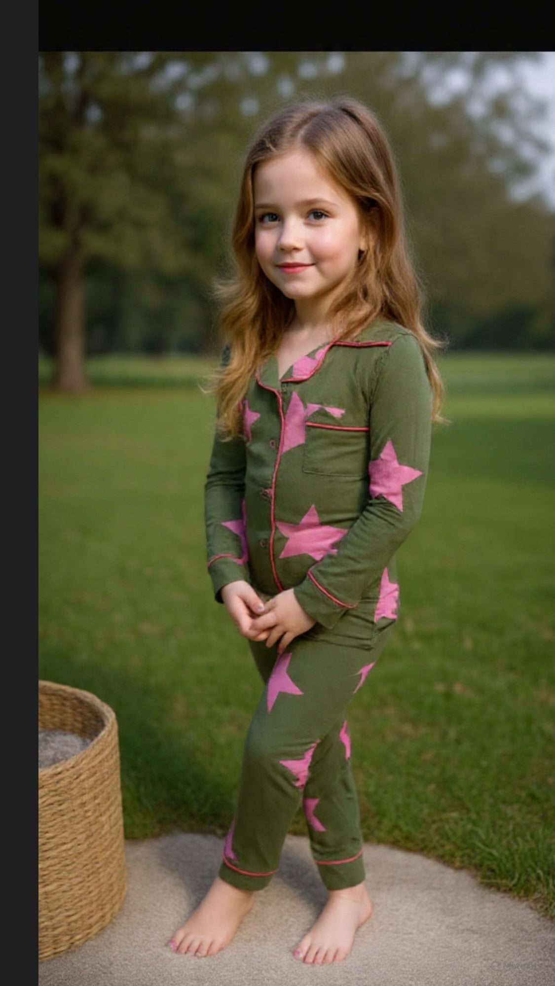 2026 new HUSH SLEEPWEAR✨ narrow fit✨ bamboo cotton star 2pc grandpa pjs 18m-16yrs
