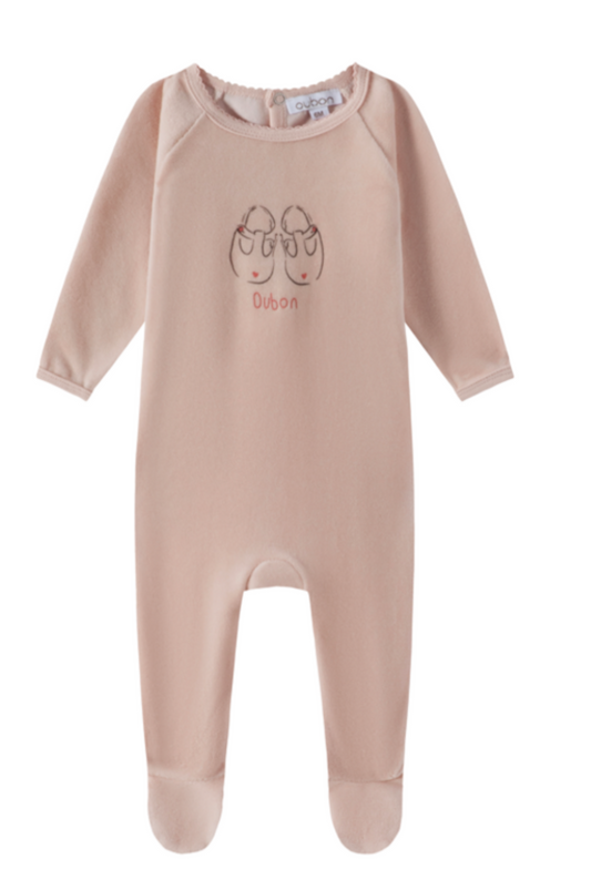 2025 new Oubon Baby velour footie