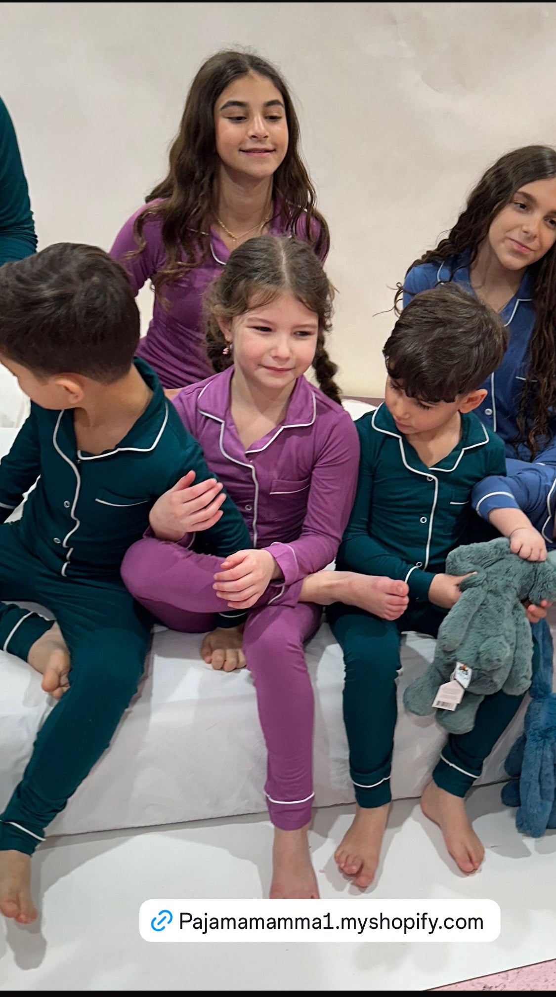 HUSH kids BAMBOO sleepwear grandpa pjs 6 colors avail