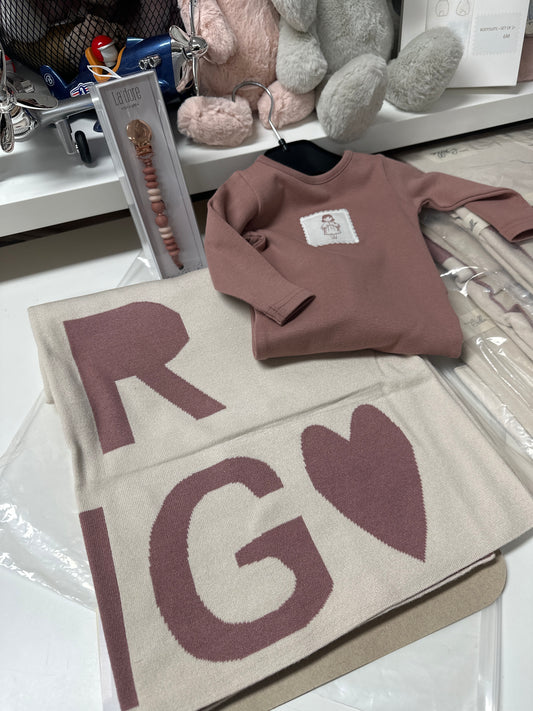 🤍SALE New super soft knit blanket for girls DARLING 🤍