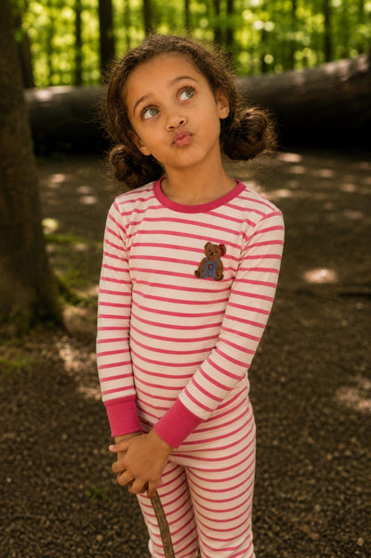 2026 FALL NEW CREW nightgown teddy bear velour style PJS 5-20 yrs