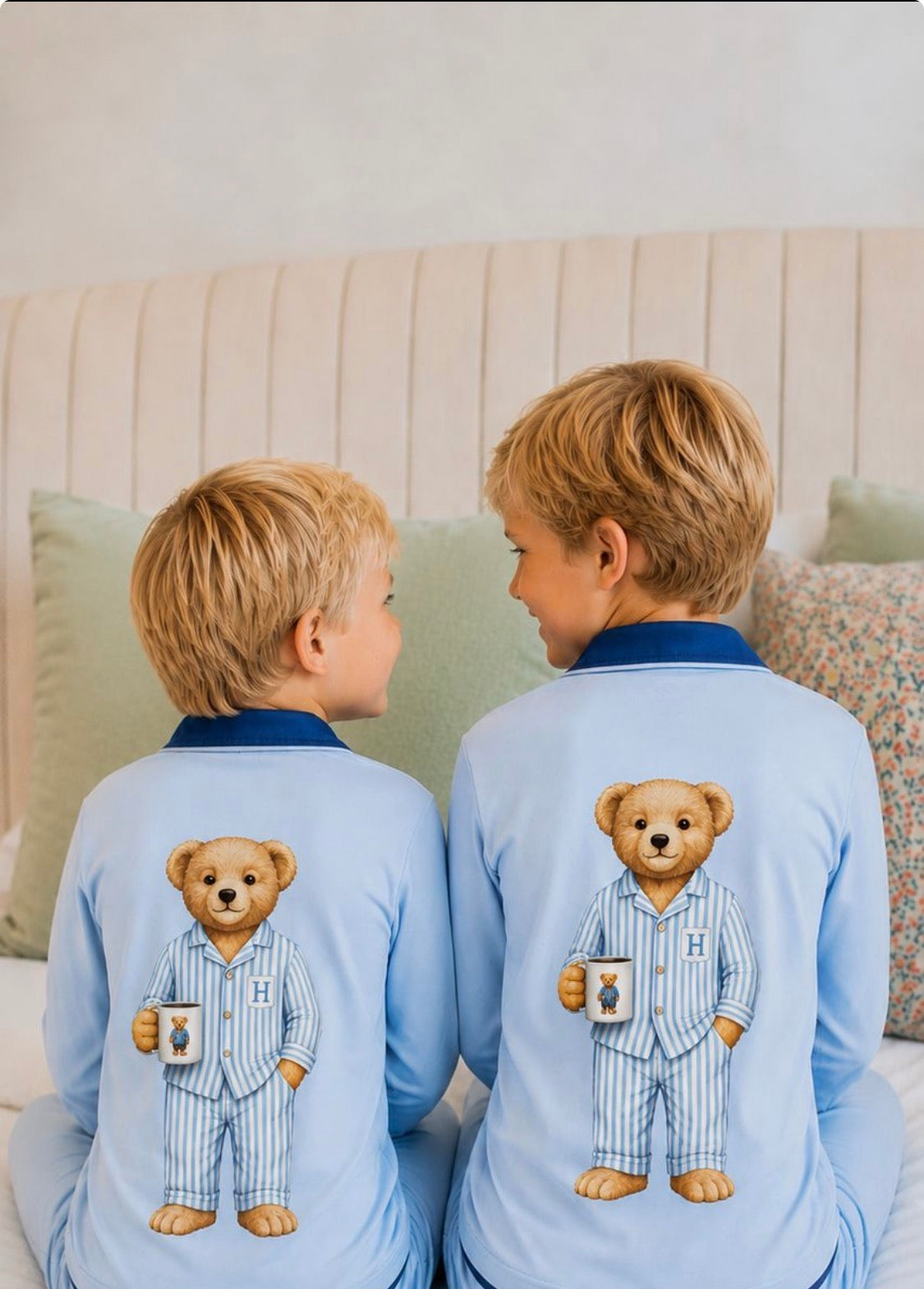 *** PREORDER FALL 2026 new Hush kids sleepwear grandpa style super soft BAMBOO cotton pjs 7 colors avail.
