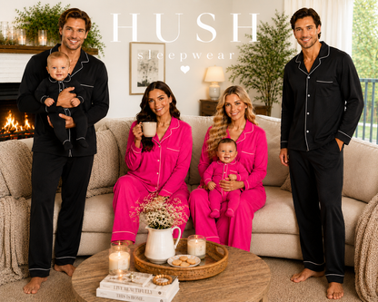 HUSH ADULT uni Sleepwear grandpa BAMBOO pjs 6 colors avail xs-xl