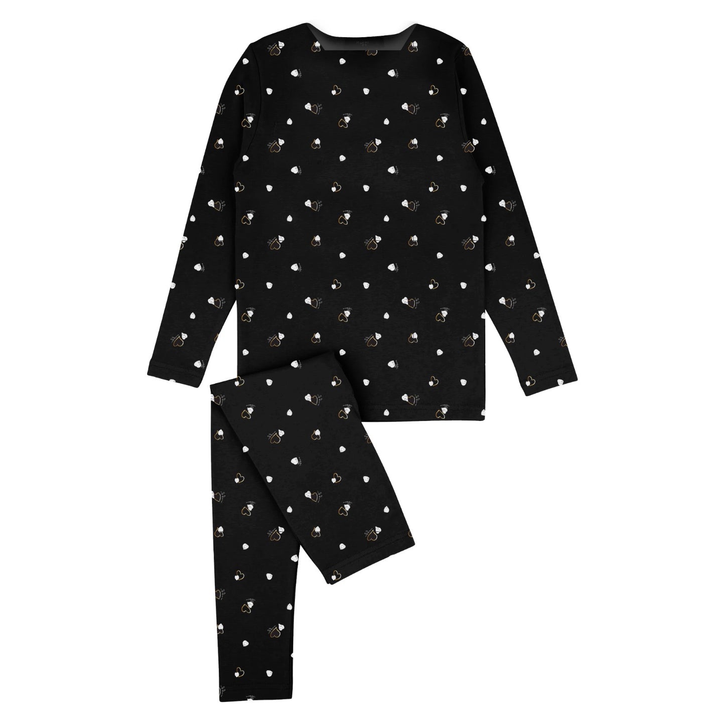 2026 New Arrival Noggi velour bear/heart Noggi PJS 3m-12m footie 18m -18yrs 2pc pjs