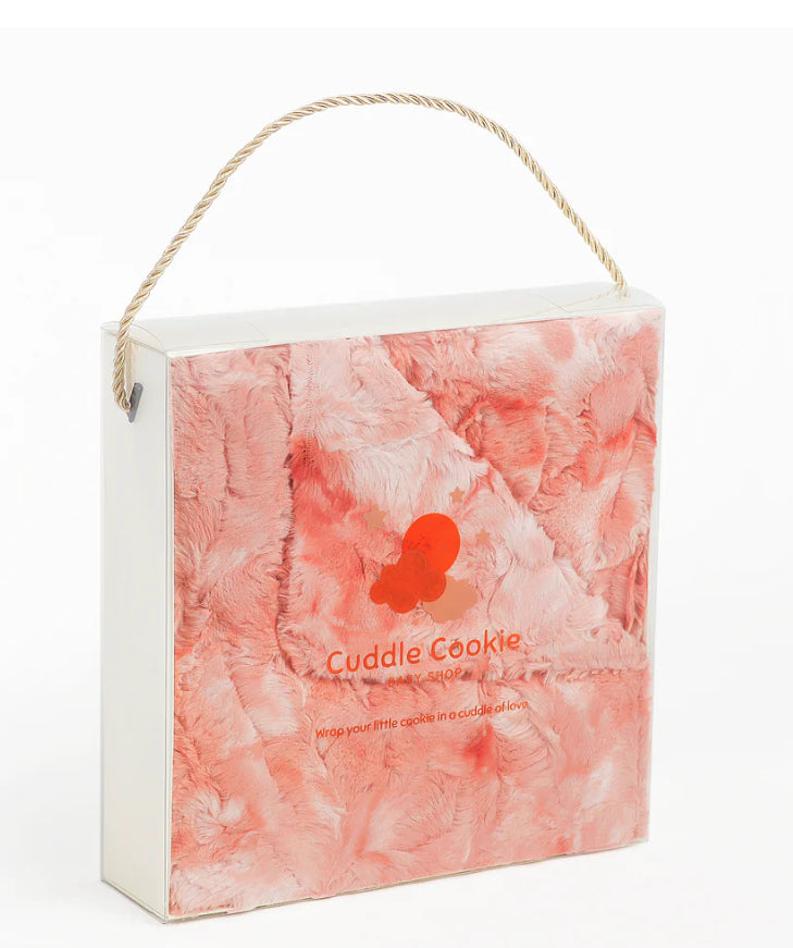 Cozy new fur blankets tie dye for newborn babies