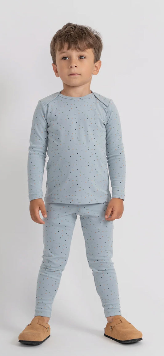 2025 new fragile super cute star heart pjs 3m-12m footie 18m-12yrs 2pc