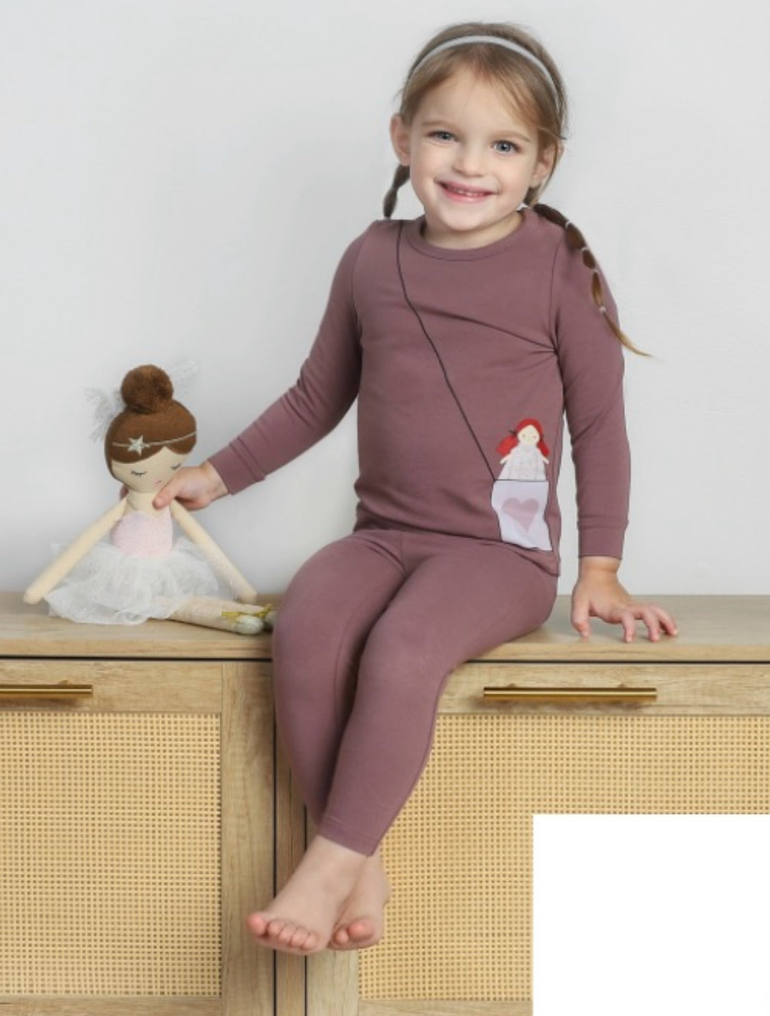 2025 DITO PJS new collection girls super cute 3m-12m footie & 2-8yrs