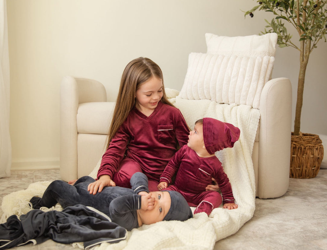 NEW Cuddles & coo cozy velour stretchies 3m-9m and 2pc pjs 18m-12yrs