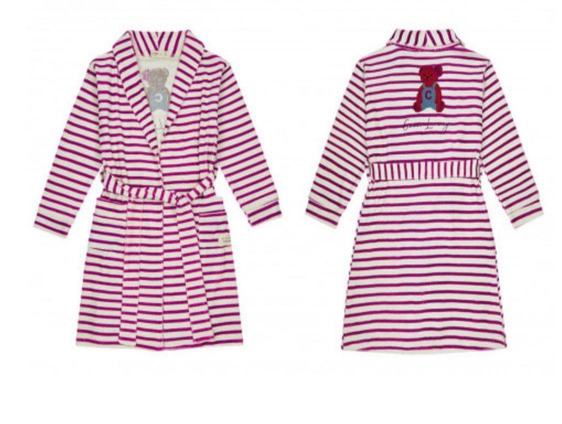 2026 FALL NEW CREW wrap ROBE teddy bear velour style PJS 4-20 yrs