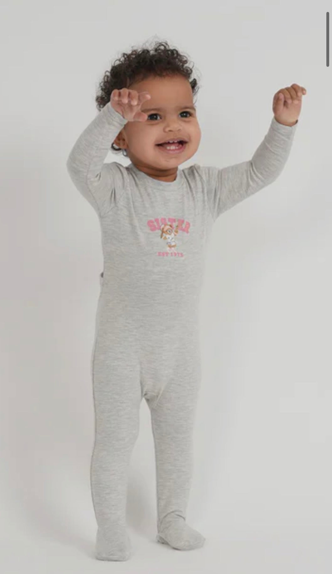 2026 NEW fragile BRO/SIS pjs 3m-12m footie 18m-12yrs 2pc