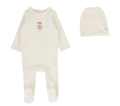 2025 new Lilette cotton  doll/car footie set
