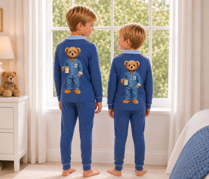 *** PREORDER FALL 2026 new Hush kids sleepwear grandpa style super soft BAMBOO cotton pjs 7 colors avail.