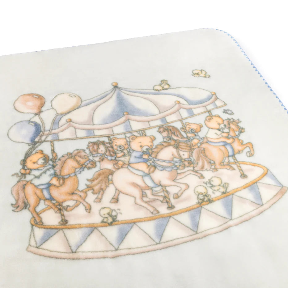 2026 new LIL TEDDY fur blankets merry go round baby size