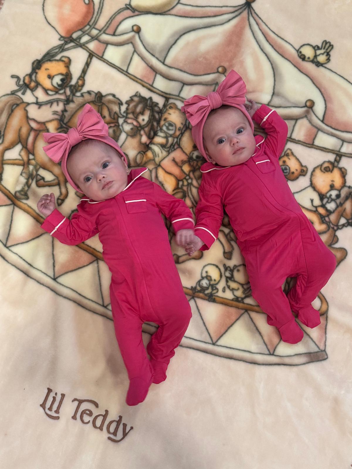 Hush baby sleepwear baby zipper BAMBOO footie 6 colors